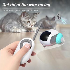 Juguete Eléctrico Interactivo Inteligente para Perros y Gatos con Control Remoto <span class=keywords><strong>2026</strong></span>, Juguete Automático con Control Remoto de Doble Modo - Product Image 3