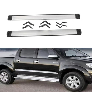 Marchepieds de barre de Nerf de marchepied latéral direct d'usine pour <span class=keywords><strong>Toyota</strong></span> Hilux Vigo 2005-2011 accès direct de pédale de voiture - Product Image 6