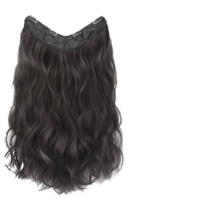 Extensions de cheveux ondulés en forme de V pour femmes, longues et bouclées, pour un volume accru, adaptées à toutes les formes de visage - Product Image 5