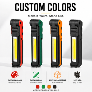 Mini Lámpara <span class=keywords><strong>de</strong></span> Trabajo LED COB <span class=keywords><strong>Recargable</strong></span> Tipo-C, Plegable, Magnética, <span class=keywords><strong>de</strong></span> Bolsillo, para Reparación <span class=keywords><strong>de</strong></span> Automóviles, Camping y Emergencias - Product Image 5