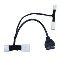 Câble adaptateur Premium 14 broches vers 16 broches OBD1 vers OBD2 pour lecteur de code, garantie 1 an, outil de diagnostic universel pour Benz
