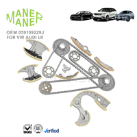 Systèmes de moteur automobile MANER 059109229J fabrication bien faite Kit de chaîne de distribution de moteur diesel inférieur pour Audi Touareg Phaeton