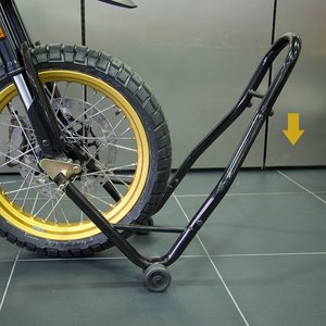 TD-003-05 B5 & B7 xe máy đứng phía trước và phía sau xe máy paddock đứng bãi đậu xe và sửa chữa đứng - Product Image 3