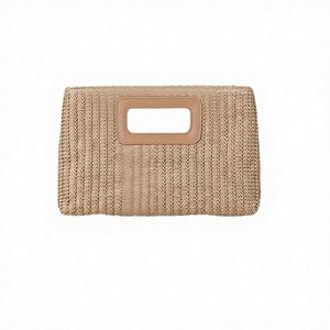 Bolso de mano de madera estilo étnico con diseño de flecha de resina, elegante bolso rígido con cierre magnético, bolso de noche de moda india. - Product Image 2