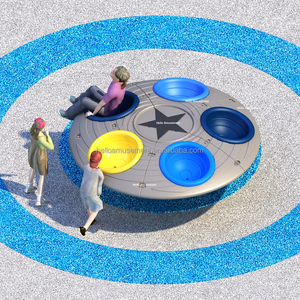 Thương Mại Quay Công Viên Chơi UFO Cơ Khí Sân Chơi Ngoài Trời Quay <span class=keywords><strong>Carousel</strong></span> Cho Trẻ Em - Product Image 3