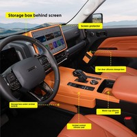 Pour Haval H9 2024 et modèles antérieurs, housse de protection en silicone pour le levier de vitesses de la console centrale, accessoire intérieur compatible avec les voitures OLIVER