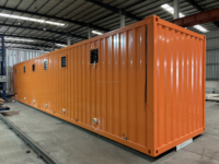 Skyacross préfabriquer conteneur 10ft 20ft 30ft 40ft mobile bricolage extérieur public mobile portable conteneur toilette douche salle de bain