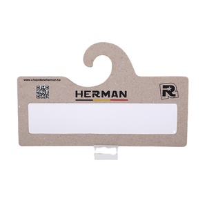 Perchas <span class=keywords><strong>de</strong></span> Cartón Ecológicas y Duraderas con Forma Personalizada para Bufandas, Ideales para Armarios, Tiendas <span class=keywords><strong>de</strong></span> Ropa y Exhibición en Baños - Product Image 2