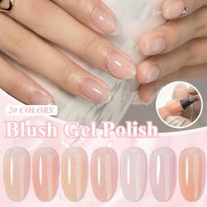 Gel Polish Effet Blush Rose, Gel Constructeur pour Ongles en Bouteille, <span class=keywords><strong>Vernis</strong></span> Gel Liquide Semi-Permanent UV/LED, Tout pour la Manucure des Ongles - Product Image 5