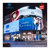 Pantalla LED Fija para Exteriores con Enfriamiento Eficaz del Fabricante, Resistente al Agua IP65, Ultraligera, P5, Pantalla de Video LED para Exteriores