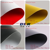 Chine Bâche enduite de PVC Vente en gros Rouleau de bâche en PVC 1000D Tissu de bâche enduite de PVC pour tente à baldaquin
