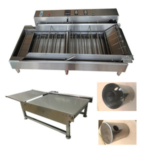 Dây chuyền sản xuất bánh nhỏ hoàn toàn tự động men nhỏ nâng Máy rán khuôn bánh rán - Product Image 6