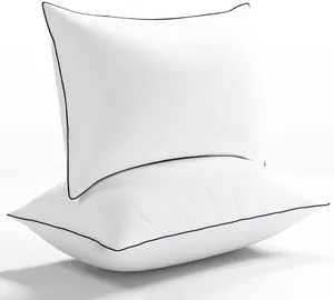 White Down Alternative Microfiber Hotel Bed Pillow