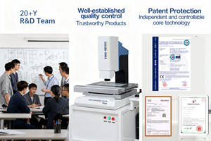 Hochpräzise Oberflächen profil prüfmaschine Profilo meter 3d cnc optisches Video messgerät - Product Image 4