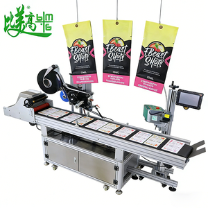 เครื่องติดฉลากสติกเกอร์อัตโนมัติ เครื่องเขียนโค้ดด้วยไฟเบอร์เลเซอร์ ระบบ AI สำหรับงานน้ำ ไม่มีการเลื่อนตำแหน่ง ทำเครื่องหมายชัดเจน ป้องกันข้อบกพร่องของสติกเกอร์ อุปกรณ์อิเล็กทรอนิกส์ - Product Image 3