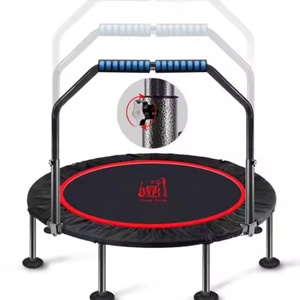 Dành cho người lớn trẻ em có thể gập lại nhảy giường nhà phòng tập thể dục thiết bị tập thể dục xách tay bền trampolines - Product Image 3