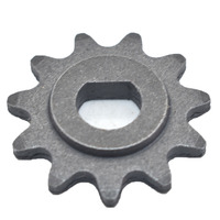 Engrenage de moteur électrique de type T8F ou 25H, pignon à 9 ou 11 dents, entraînement par chaîne, 8 mm 10 mm pour scooter électrique 500W 1000W, mini quad ATV