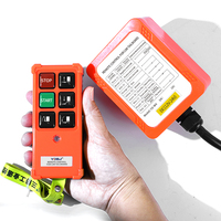 La télécommande intelligente sans fil de grue industrielle YD-W4 peut être personnalisée pour la télécommande de tailboard à distance de contrôle direct