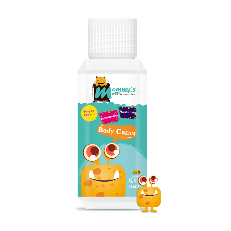 Натуральный органический крем Mommy'S Little Monster для ухода за телом для маленьких девочек делает кожу упругой и мягкой