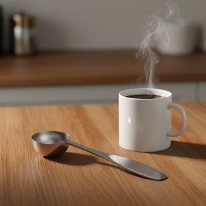 ช้อนชาสแตนเลสด้ามยาวสำหรับเสิร์ฟชา กาแฟ - Product Image 3