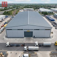 Entrepôt préfabriqué en métal ZTSS, structure légère en acier, personnalisable avec services de soudage, découpe et pliage