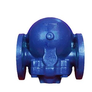 Trampa de vapor de flotador de palanca FT43 44H W 16C P, acero inoxidable 304 con bridas, para alta temperatura, operación manual - Product Image 1