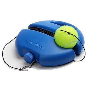 새로운 디자인 휴대용 테니스 트레이너 리바운드 장비 자기 연습 테니스에서 향상된 기술