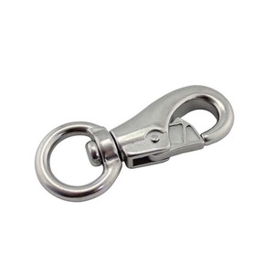 Stainless Steel Snap <b>Hook</b> 1000lb Load Capacity Spring <b>Hook</b> For Basket Chair Bed Hanging Use - Product Image 5