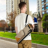 Porte-baguettes personnalisé, pochette de rangement Durable pour baguettes de tambour, sac de baguettes Portable en cuir