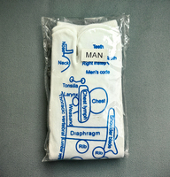 Chaussettes de massage des pieds, 1 paire, acupression, réflexologie, yoga, diagramme des points des pieds, chaussettes avec bâtons de massage