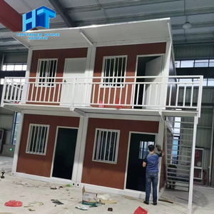 Xuất khẩu nhà sản xuất chuyên nghiệp sản phẩm văn phòng xây dựng Gói phẳng đúc sẵn nhà <span class=keywords><strong>CONTAINER</strong></span> - Product Image 4