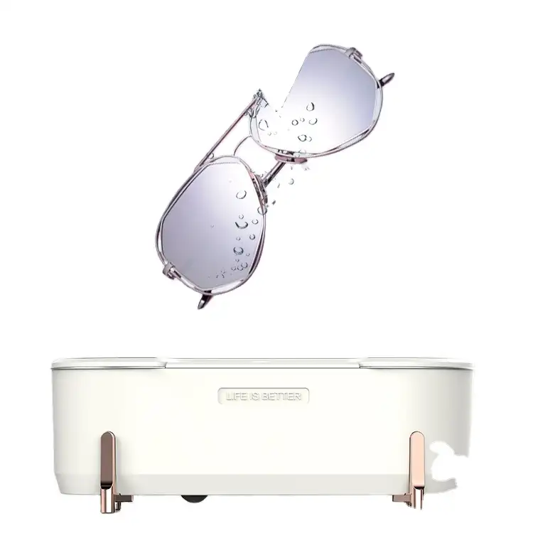 Limpador ultrassônico ajustável de óculos, joias de fábrica, 400 ml, temporizador digital, aquecedor