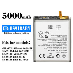 3.88V 5000mAh EB-BS918ABY 5000mah <span class=keywords><strong>Batterie</strong></span> de téléphone de remplacement d'origine pour <span class=keywords><strong>Samsung</strong></span> <span class=keywords><strong>Galaxy</strong></span> S23 Ultra 5G Batteries - Product Image 2