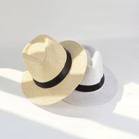 Sombrero Panamá Clásico Ajustable - Hecho a Mano en Ecuador, Sombreros de Sol para Mujer y Hombre, Sombrero de Paja para Hombre, Gorra con Protección UV