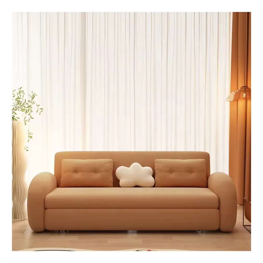 Nieuw Design Zacht Fluwelen Slaper Opvouwbare Sofa Cum Bed Met Prijs Moderne Futon Slaapbank Converteerbare Opslag Opvouwbare Slaapbank Meubels