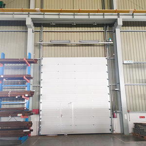 <span class=keywords><strong>Porte</strong></span> sectionnelle industrielle extra large SEPPES de 10 m avec rail renforcé pour <span class=keywords><strong>hangar</strong></span> d'avions - Product Image 1