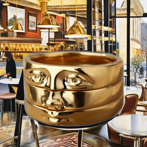 Anillo de Cobre Ajustable Abierto Chapado en Oro de 18K, Estilo Vintage, Apilable, <span class=keywords><strong>para</strong></span> Boda, Compromiso, Joyería <span class=keywords><strong>para</strong></span> Mujeres y Hombres - Product Image 3