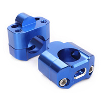 Racepro Penjepit Stang Motor, 7/8 Inci 1 1/8 "22Mm 28Mm CNC Aluminium Stang Sepeda Motor, Adapter Dudukan Stang Riser