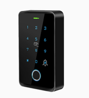 Sistema de Control de Acceso Inteligente a Prueba de Agua, WiFi, Código QR, Tarjeta RFID, Lector Biométrico de Contraseña, Control de Entrada de Puerta