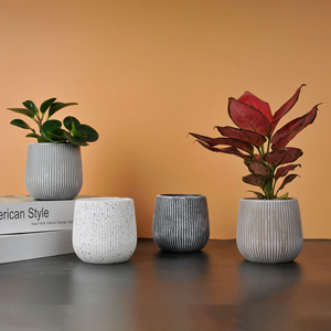 Fleid Contemporary Floor Vase-Lightweight Durable Polyethylene Eco-Friendly Reusable Fade Resistant Unbreakable Wide Mouth - Product Image 5
