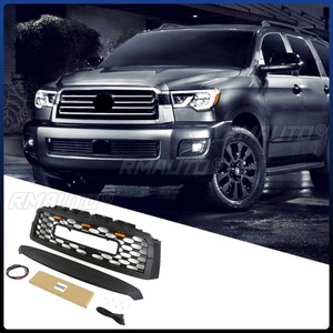 กระจังหน้ารถยนต์ กระจังหน้าทรงสปอร์ต สำหรับ Toyota Sequoia 2019-2021 ชุดแต่งรถยนต์ อุปกรณ์ตกแต่งรถยนต์ - Product Image 5