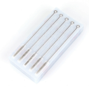 Agujas de Tatuaje Desechables de Mango Largo, 50 Unidades, para Máquina de Bobina, Tipos RL RS M1 RM F M2, Agujas Estériles de Cono Tradicional - Product Image 1