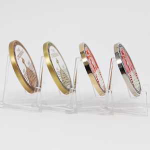 Оптом на заказ Выгравированный дизайн номер 3D русский сувенир монета евро - Product Image 2