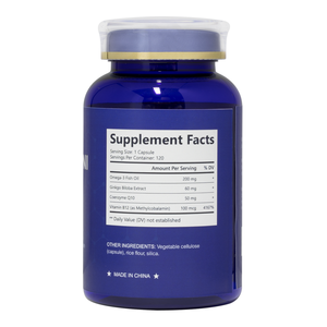 Siêu tinh khiết dầu cá <span class=keywords><strong>Ginkgo</strong></span> <span class=keywords><strong>Biloba</strong></span> viên nang cho nhận thức lưu thông hỗ trợ - Product Image 4