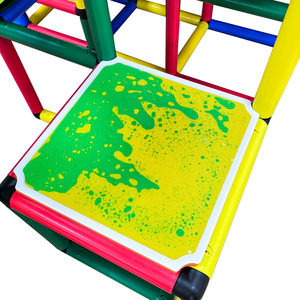 Tapis sensoriel 40x40 cm pour structure d'escalade, tapis de sol en briques liquides colorées, matériau plastique, vente en gros - Product Image 4