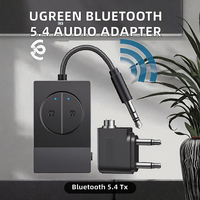 UGREEN pour émetteur 5.4 avec matériau ABS pour TV, avion, adaptateur audio auxiliaire 3,5 mm – à brancher pour casques et haut-parleurs