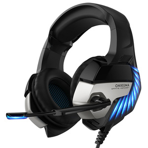 <span class=keywords><strong>ONIKUMA</strong></span>-auriculares <span class=keywords><strong>K5</strong></span> PRO para videojuegos, cascos con puerto Jack LED 3,5 de 7,1mm, adecuados para Playstation - Product Image 1