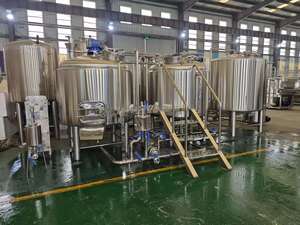 Équipement <span class=keywords><strong>de</strong></span> brassage <span class=keywords><strong>de</strong></span> bière commercial 1000L, brasserie artisanale en acier inoxydable 304, système <span class=keywords><strong>de</strong></span> microbrasserie avec contrôle PLC, personnalisable - Product Image 3