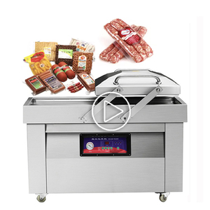 เครื่องบรรจุภัณฑ์สูญญากาศแบบอัตโนมัติ DZ-400/2SB ขนาด 400 มม. แบบสองห้อง ความแม่นยำสูง สำหรับบรรจุภัณฑ์แบบซองและชิ้นส่วนโลหะ ใช้ไฟ 220V/380V - Product Image 1