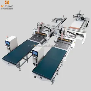 Akıllı bağlantı CNC ahşap işleme makinesi dolabı mutfak mobilyası atc cnc router 1328 satılık